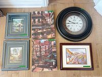 all six items laid out for overview