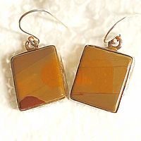 front view of both jasper sterling earrings