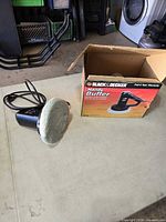 Buffer with pad and box