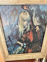 Framed canvas print full view