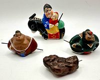group shot of all nodder bodies and fragment