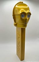 Front view showing C-3PO head and stem