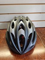 Top view showing checkered panels and vent layout