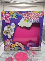 Front of retail box showing title and window