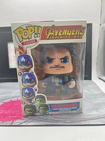 Front view of sealed Super Warrior Pop figure box