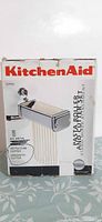Retail box showing KitchenAid KPRA Pasta Roller and Cutter Set branding