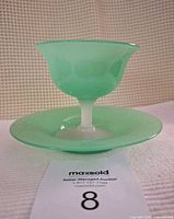 Cup on saucer full view