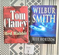 Both hardcover books front view