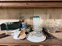 Overall lot on shelf