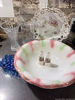 Group of all items on countertop