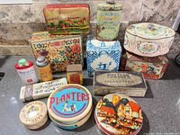 Group image of all tins