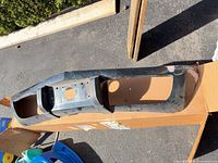 Overall view of bumper cover top perspective