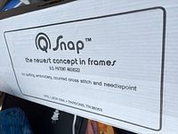 Q-Snap branded box showing product name and usage