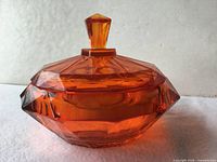Covered candy dish full view with lid on