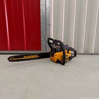 Full view of Partner 260 Pro chainsaw left side