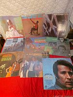 Overview of nine Herb Alpert LP covers