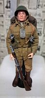 Full view of figure with all accessories