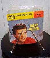 Front view showing Ricky Nelson sleeve and rack