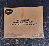 Front of VTech Sit-to-Stand Learning Walker box