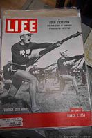 1953 Life magazine with soldiers on cover, Formosa Gets Ready headline