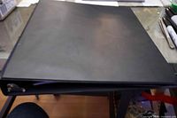 Closed black binder