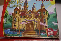 Melissa & Doug Fairy Tale Castle floor puzzle box front