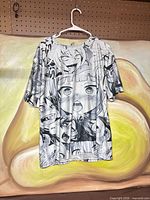 Front view of T-shirt showing full graphic