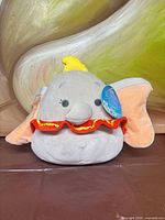 Front view of Dumbo Squishmallow showing overall appearance