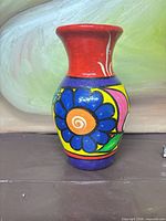 Full front view showing floral design and colours