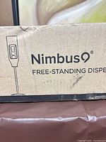Front of carton with Nimbus9 logo and product type
