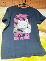 Front view showing Kyubey graphic and slogan