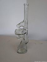 full view of glass vase front