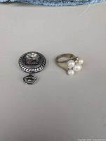 Ring and watch front view