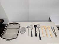 all items laid out on table