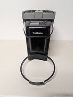 Front view of PetSafe feeder with feeder ring