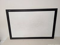 Front view of whiteboard showing full frame and surface