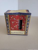 Front of Royal Bone China Anglo mug box