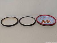 All three trays in a row