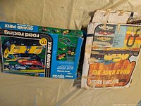 Aurora AFX Grand Prix and Eldon Daytona set boxes