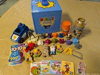 Overview of entire lot on table