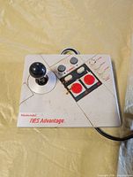 Top view of Nintendo NES Advantage joystick controller