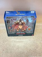 Front view of sealed King Grayskull action figure in box