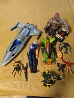 Group shot of all toys in the lot