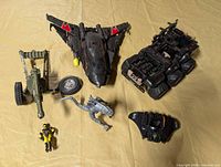 Group shot of all toys in lot