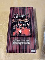 Front of Slipknot VHS sleeve