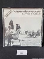 Front sleeve reading "the maisonettes Heartache Avenue" limited edition 12-inch single