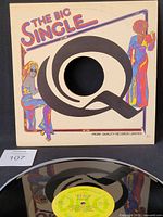 Front of generic "The Big Single" sleeve with visible record opening