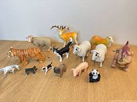 Group shot showing all 14 figurines