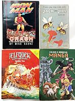 Front covers of all four publications