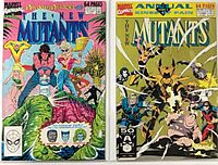 Both comics front covers side-by-side